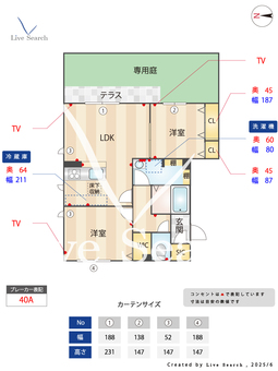 シャーメゾン中野 101 【大阪府喜志駅】 の間取り図