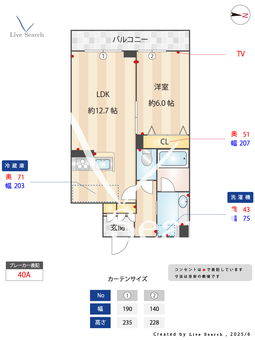 サリエンテ 102 【神奈川県藤が丘駅】 の間取り図