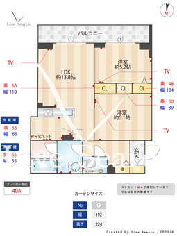 エスポワール西大口 102 【神奈川県大口駅】 の間取り図