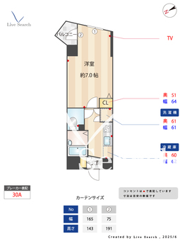 ステージファースト三軒茶屋アジールコートⅡ 1203 【東京都東急田園都市線 三軒茶屋駅】 の間取り図