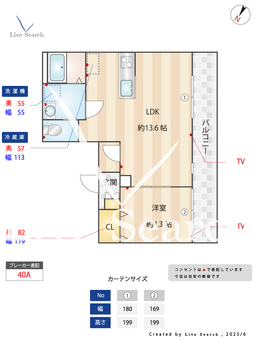 キャメル所沢向陽町 101 【埼玉県新所沢】 の間取り図