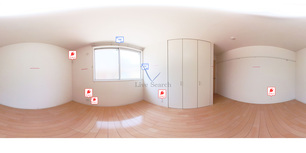 アンソレイユ二日市東 D102 【福岡県紫駅】 の間取り図