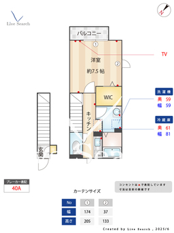 パセオ26 201 【東京都西府駅】 の間取り図