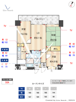 ワコーレファラオ本山 202 【兵庫県JR摂津本山駅】 の間取り図