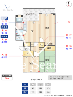 米田マンション 302 【早良区西鉄バス原往還バス停　徒歩5分】 の間取り図