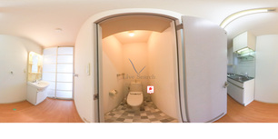 エントピア黒髪 206 【熊本県黒髪町駅】 の間取り図