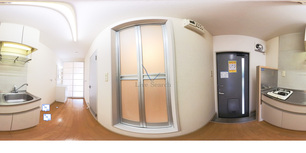 エントピア黒髪 106 【熊本県黒髪町駅】 の間取り図