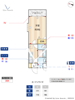 シャルムガーデンシティ 101 【埼玉県ふじみ野】 の間取り図