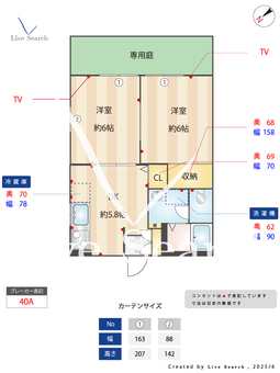 サザンビューⅠ 102 【熊本県三里木駅】 の間取り図