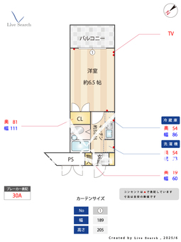 Kビル 203 【神奈川県元住吉駅】 の間取り図