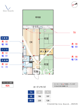 ラベニュー根来 101 【和歌山県紀伊駅】 の間取り図