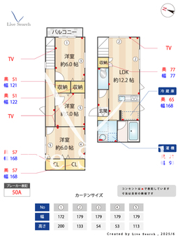 Y.A.FLAT　A棟 B 【東京都都立大学駅】 の間取り図