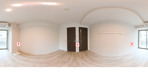 ラリュール 403 【神奈川県川崎駅】 の間取り図