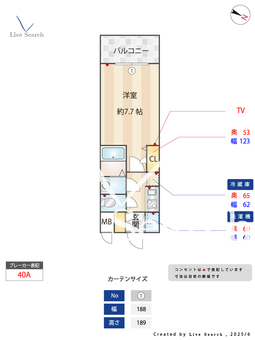 S-RESIDENCE三国WEST 702 【大阪府三国駅】 の間取り図