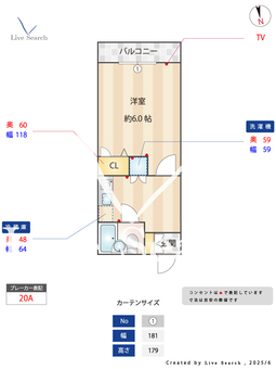 メゾンさつき 202 【東京都学芸大学】 の間取り図