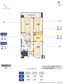 プライムメゾン照葉S棟 409 【東区１丁目３番７号】 の間取り図