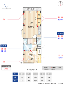 uハウス 303 【埼玉県西川口駅】 の間取り図