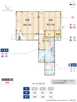 クレール 101 【神奈川県武蔵小杉駅】 の間取り図