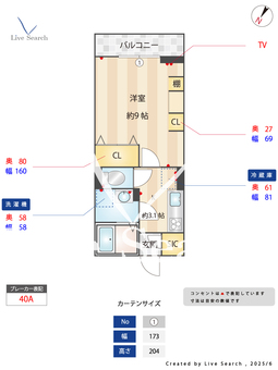 ローズハーモニー 203 【川越線　西大宮駅　徒歩5分】 の間取り図