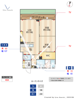 グリナージュ 105 【千葉県本八幡駅】 の間取り図