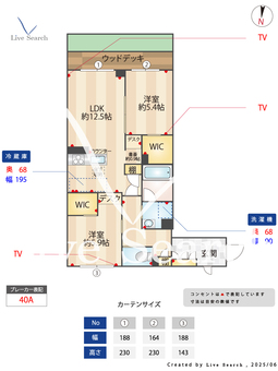 グリナージュ 107 【千葉県本八幡駅】 の間取り図