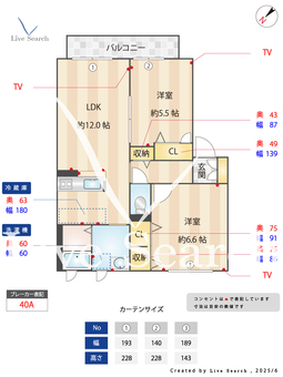 タウンコート 102 【千葉県柏の葉キャンパス】 の間取り図
