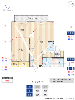 4504030　サーティーン4 202 【滋賀県篠原駅】 の間取り図