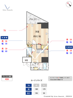 メインステージ五反田駅前 606 【東京都山手線 五反田駅】 の間取り図