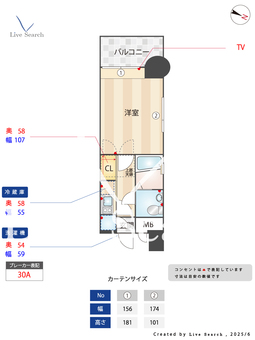 エステートモア高宮PAIR 601 【福岡県高宮駅】 の間取り図