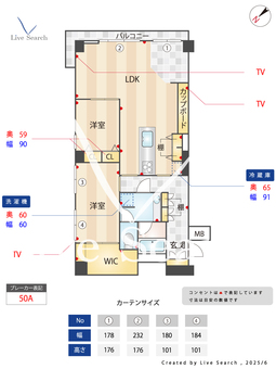 井の頭第2パークサイドマンション 1107 【東京都吉祥寺駅】 の間取り図