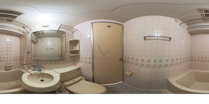 クイーンズコート　ルネサンス 205 【大阪府阪急宝塚線「服部天神」徒歩5分】 の間取り図