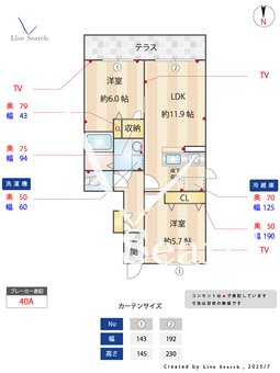 フルール伯玄 102 【福岡県春日駅】 の間取り図