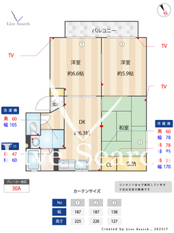 メゾンSAKURA 201 【茨城県勝田駅】 の間取り図