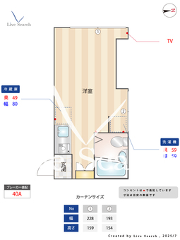 ビバハイム 211 【東京都平和島駅】 の間取り図