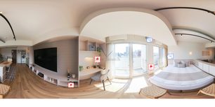 ホテル＆レジデンス六本木 1301 【東京都六本木駅】 の間取り図