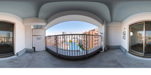 ブルーノ北畠 501 【大阪府北畠駅】 の間取り図