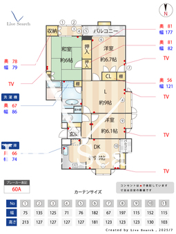 目白欅マンション 301 【東京都池袋駅　徒歩10分】 の間取り図
