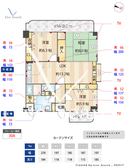 レリアンス・ヴィラ西新 303 【早良区地下鉄空港線「西新」駅】 の間取り図