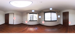 二日市北4丁目貸家  【福岡県西鉄「二日市」駅】 の間取り図