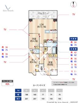 コンフォリア・リヴ八坂富士見 506 【東京都八坂駅】 の間取り図