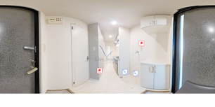 サテライト　ハウス B203 【大阪府尾崎駅】 の間取り図