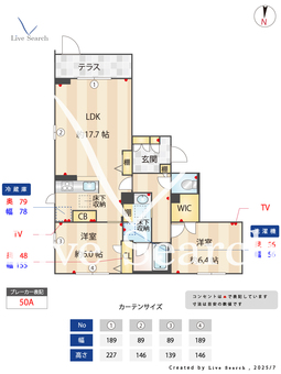 アンゼリカ 102 【神奈川県大倉山駅】 の間取り図