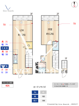 板橋区徳丸2丁目計画新築AP 201 【東京都東武練馬駅　徒歩5分】 の間取り図
