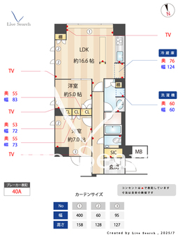 プライムメゾン三田綱町 301 【東京都麻布十番】 の間取り図