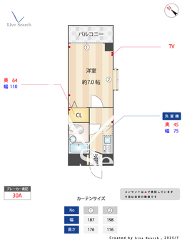GIビルⅢ 803 【 東白楽駅】 の間取り図