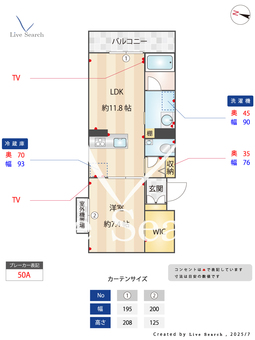 べレオ鳥飼 301 【中央区福岡市地下鉄空港線　西新駅】 の間取り図