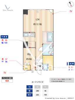コレクション名駅III 406 【愛知県栄生駅】 の間取り図