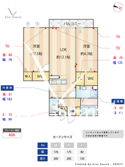 ラ・フレーズ(川越)  302 【埼玉県本川越駅】 の間取り図