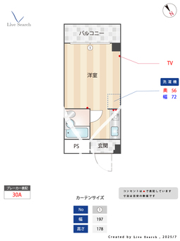ビッグバード2 405 【兵庫県JR神戸線「西明石」駅】 の間取り図