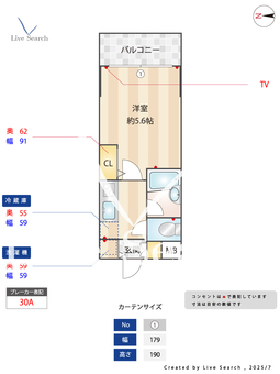 プレール・ドゥーク東新宿 402 【東京都東新宿駅】 の間取り図